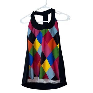 Moxie Cycling Women's T-Back Jersey Multicolor Size M Sleeveless Tank